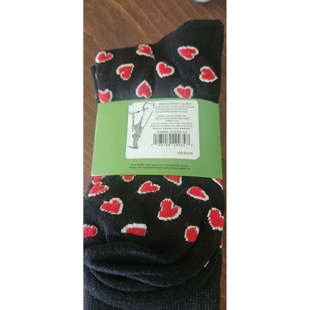 Kate Spade Women's Crew Socks (3 pairs)